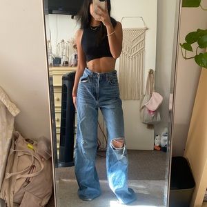 High Loose Flare Levi’s